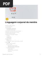 Linguagem Corporal Da Mentira