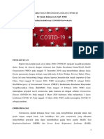 Pencegahan Dan Penanggulangan COVID-19