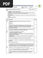 Sesiones de Aprendizaje de Educacion Fisica 2023