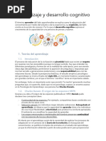 Tema 3.1. Aprendizaje y Desarrollo Cognitivo