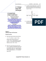 College Algebra in Context 5th Edition Harshbarger Solutions Manual 1