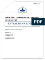 ORSC 5301-Faysal Bank Limited-Final Report