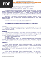 Regulamento Técnico de Identidade e Qualidade de Queijo Coalho