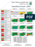 Calendário Escolar 2023