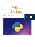 Python Cheat Sheet