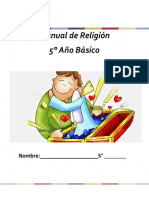 Manual 5° Básico Religión