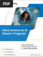 Data Science and AI Master's Program (With Unlimited Interview Calls)