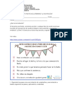 Guía #5 de Texto No Literario Invitación