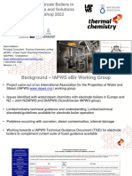 3 - Electrode Boilers Introduction - IAPWS Workshop 2022 - Addison