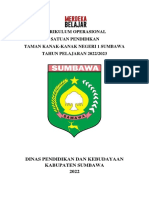 Kurikulum TK Negeri 1 Sumbawa