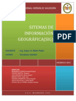 Sistema de Información Geográfica (Sig)