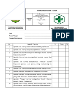 Daftar Tilik Survey Kepuasan Pasien