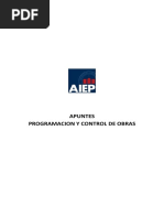 Cuaderno de Apuntes - Programacion de Obra AIEP