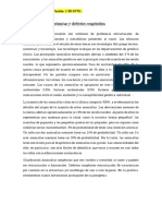 Anomalías Cromosómicas y Defectos Congénitos Candida