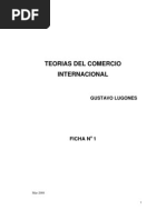 Lugones - Teorias Del Comercio Internacional - Capitulo 1 PDF