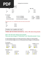 Pret Conjugations 19-20