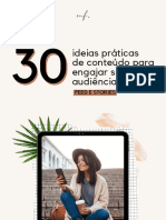 Ebook 30 Ideias de Conteudo