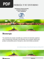 UNIDAD 1. La Bioenergía y Su Entorno