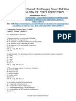 Chemistry For Changing Times 13th Edition Hill Test Bank Download