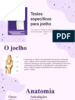 Knee Joint Anatomy and Biomechanics Thesis by Slidesgo