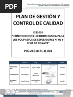 Plan de Gestion Calidad