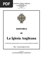 HISTORIA DE LA IGLESIA ANGLICANA Obispo Jorge Rodriguez