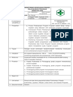 Sop Monitoring Kesesuaian Pros Prog Kegiatan UKM