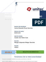 S4 Tarea 4.1 Bolet N Informativo Sobre El Fen Meno de La Interconectividad