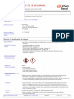 Chem Trend Sprayfoam Remover Msds