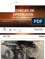 Técnicas de Operación Cat y Komatsu 2022