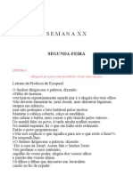 Leccionario Ferial Anos Pares Semanas 20-29