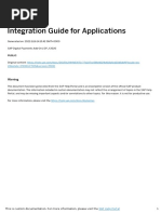 SAP Digital Payments - Integration Document