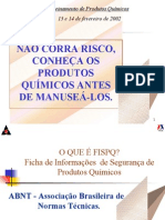 Treinamento Produtos Quimicos1