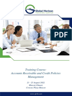 Training Course: Accounts Receivable and Credit Policies Management