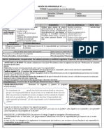 SESIÓN DE APRENDIZAJE - Responsabilidad Ambiental - TUTORIA