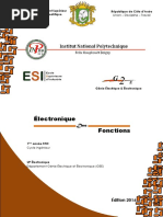 Electronique Des Fonctions