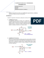 Tarea - Amplificadores y Osciladores