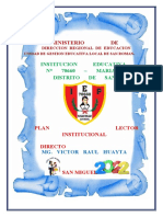 Plan Lector Institucional-2022 - Iep #70660.