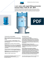 Fox 3-RFP Rapid Filling Preventor With Mesh