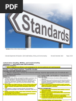 Colorado Standards Used in Webquest