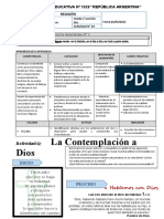 1ro Religión 18 Al 26 de Abril La Revelacion