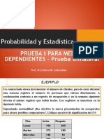 Ejercicio Resuelto de Medias Dependientes - Unilateral