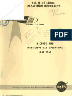 Michoud and Mississippi Test Operations May 1965