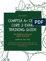 CompTIA A+ Cert. Core 2 Exam Training Guide CompTIA 220-1002 by ABY PRINTS