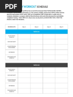 Level 1 Tracking Sheet