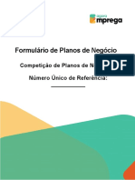 Formulário - Planos de Negócio - CPN