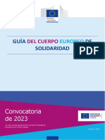 Cuerpo Europeo de Solidaridad-Guia 2023 Es