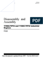 1106A-70 1106C-70TA Disassembly and Assembly Section