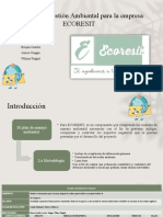 Sistema de Gestión Ambiental para La Empresa ECORESIT