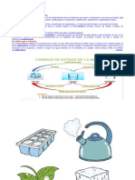 Cambios de Estado de La Materia